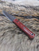 Bark River Ultra Lite Field Knife CPM 3V Firedog Canvas Thick Black Liners Mosaic Pins (USA) from NORTH RIVER OUTDOORS