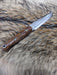 Bark River Ultra Lite Field Knife CPM 3V Orange Kudu Red Liners Mosaic Pins (USA) from NORTH RIVER OUTDOORS