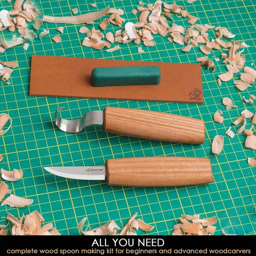 BeaverCraft S01 Wood Spoon Carving Knives Set - NORTH RIVER OUTDOORS