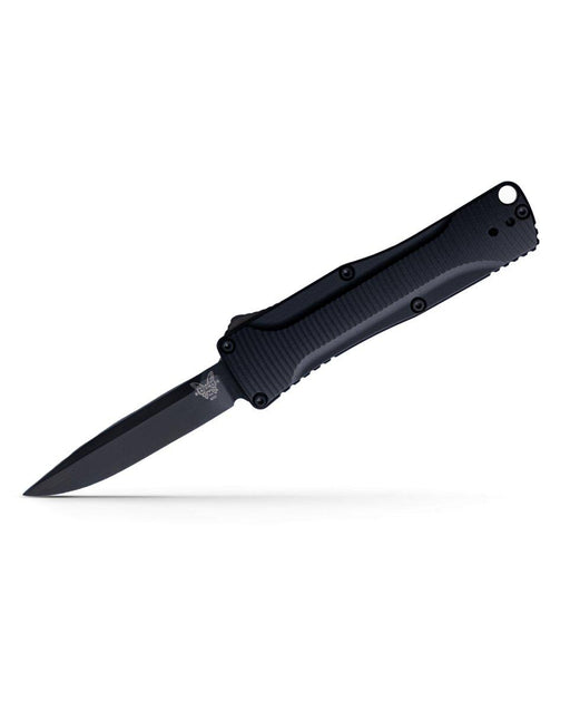 Bechmade OM Auto OTF 4850BK Knife 2.475" S30V Black Clip Point (USA) - NORTH RIVER OUTDOORS