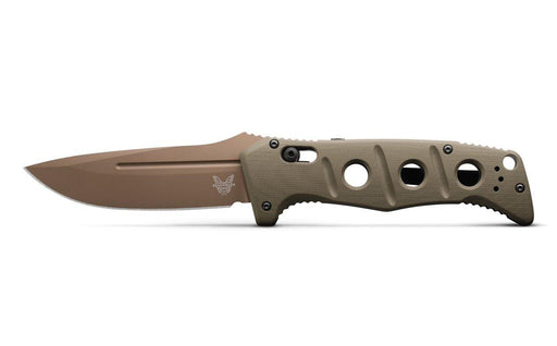 Benchmade 2750FE-2 Adamas Auto Knife 3.78" CruWear Flat Dark Earth from NORTH RIVER OUTDOORS