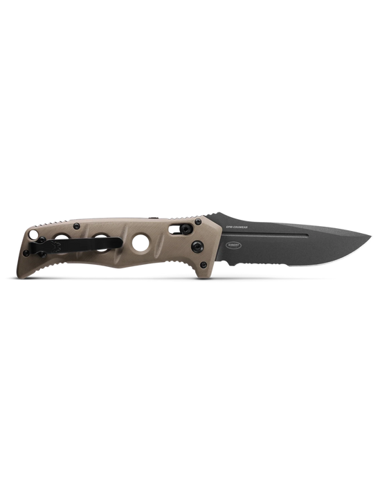 Benchmade 2750SGY-3 Auto Adamas Folding Knife 3.78" CruWear from NORTH RIVER OUTDOORS