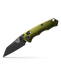 Benchmade 290BK-2 Full Immunity Folding Knife 2.49" CPM-M4 Cobalt Black Wharncliffe Blade Woodland Green Handles - NORTH RIVER OUTDOORS