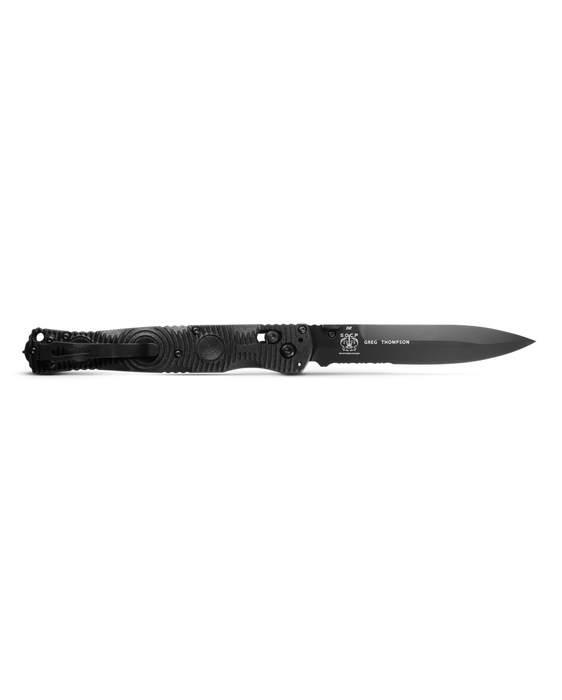 Benchmade 391SBK SOCP Tactical Folder CF-Elite (4.5") from NORTH RIVER OUTDOORS