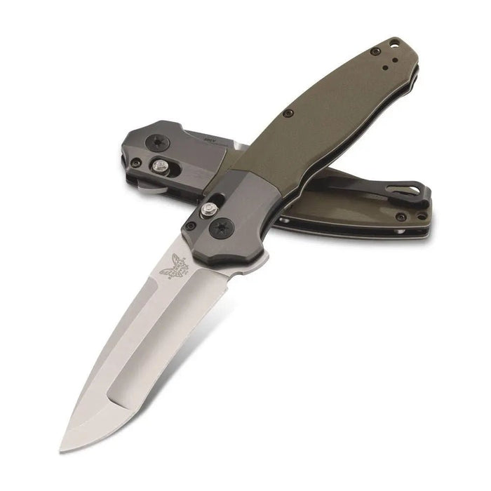 Benchmade 496 Vector Knife OD Green G-10 (3.6" Satin) from NORTH RIVER OUTDOORS
