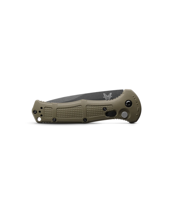 Benchmade Claymore Auto Folding Knife 9070SBK-1 CPM-D2 Ranger Green Grivory Handles from NORTH RIVER OUTDOORS