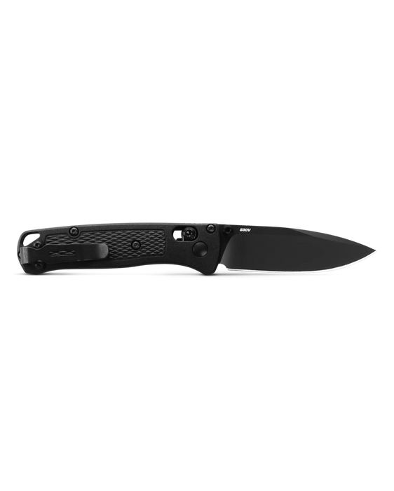 Benchmade Mini Bugout, 2.82" S30V Black Blade, CF-Elite Handle 533BK-2 from NORTH RIVER OUTDOORS