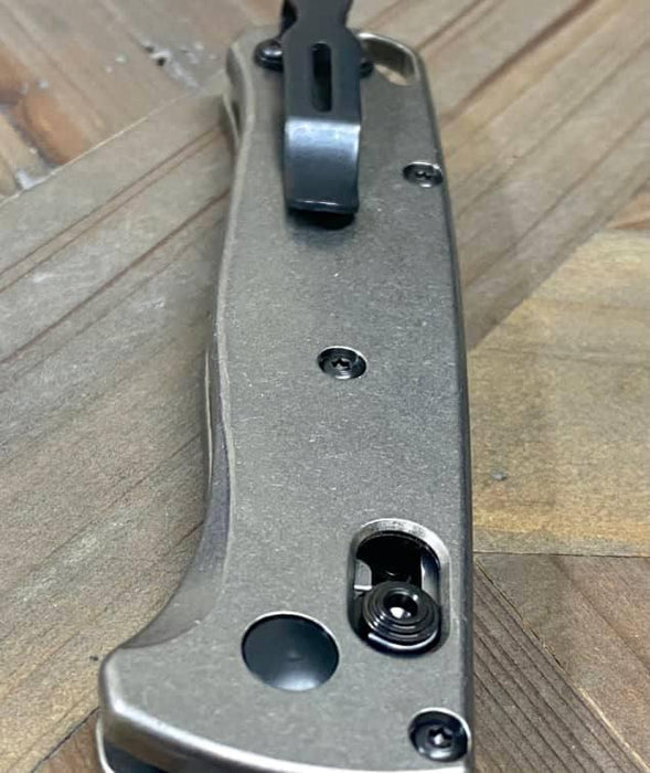 Benchmade Semi-Custom Bugout Knife /w Handles (USA) - NORTH RIVER OUTDOORS
