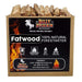 Billy Buckskin Fatwood Fire Starter Sticks 10 Pound Box from NORTH RIVER OUTDOORS