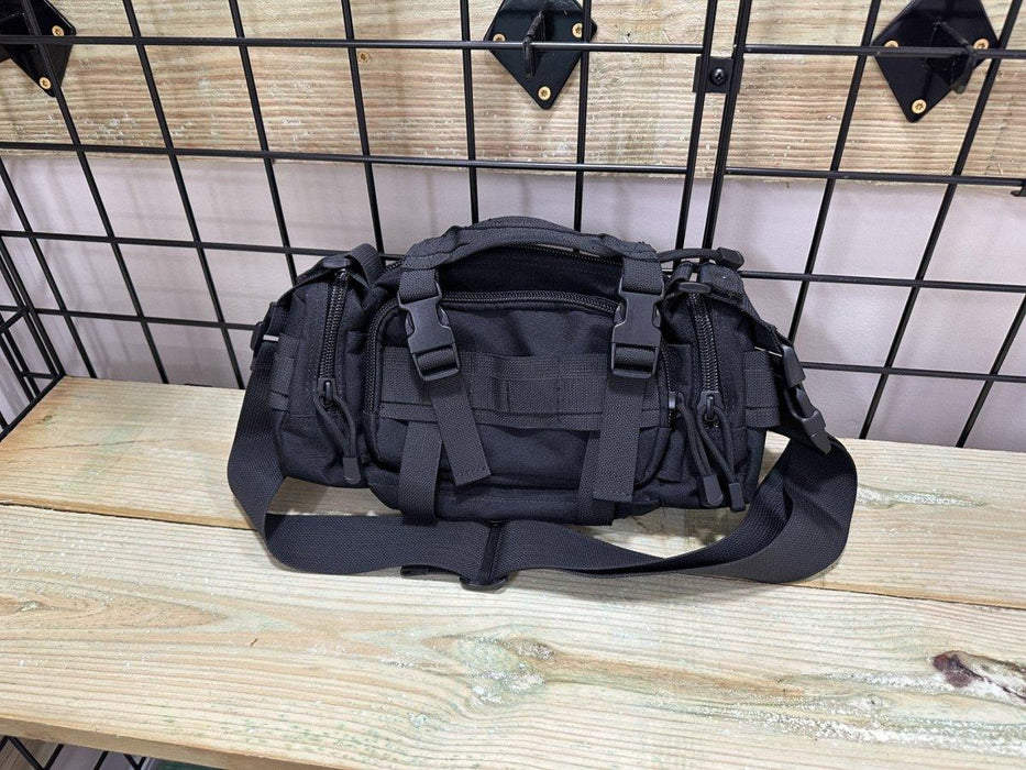 Black Molle Go-Bag / Survival Pack (Pre-Owned) - NORTH RIVER OUTDOORS