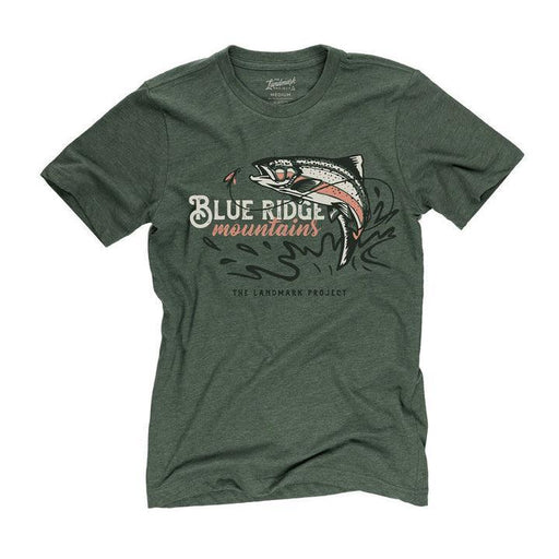 Blue Ridge Trout Tee (Conifer) from NORTH RIVER OUTDOORS
