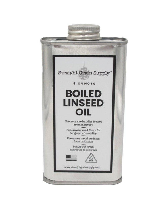 Boiled Linseed Oil 8oz Metal Container (USA) from NORTH RIVER OUTDOORS