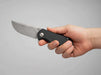 Boker Plus Golem Flipper Folding Knife, D2 Steel, G10 Black, 01BO192 from NORTH RIVER OUTDOORS