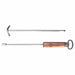Burly 32 Inch Stainless Steel Fire Poker (USA) from NORTH RIVER OUTDOORS