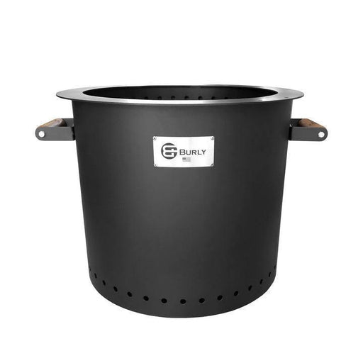 Burly Scout 17" Matte Black Fire Pit (USA) - NORTH RIVER OUTDOORS