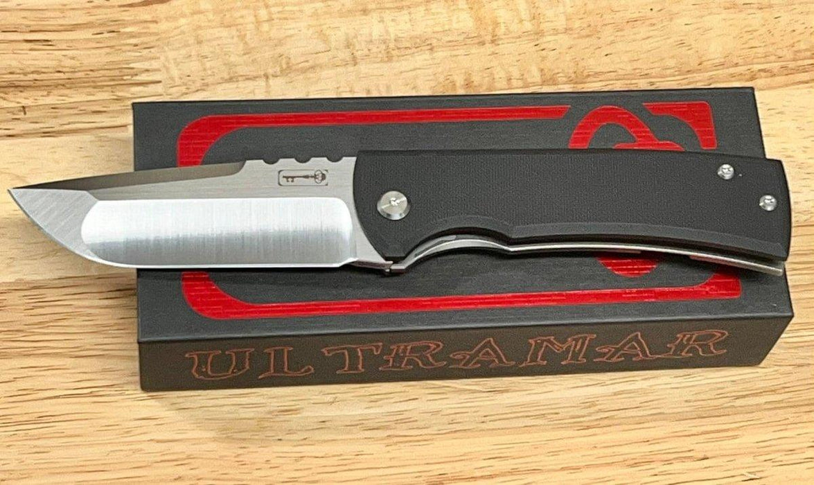Chaves Redencion 229 Lee Williams Kickstop Flipper Drop Point Black G10 Titanium Entropic Clip from NORTH RIVER OUTDOORS