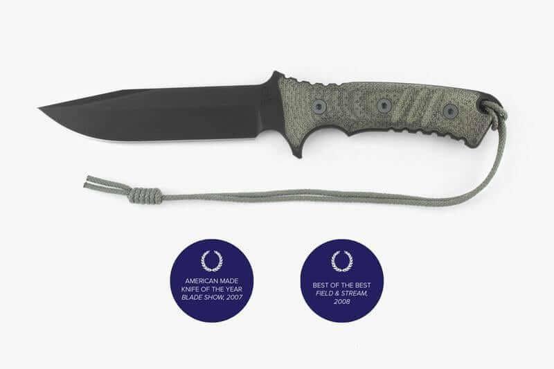 Chris Reeve Pacific Combat Knife Fixed 6" CPM 4V (USA) from NORTH RIVER OUTDOORS