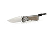 Chris Reeve Small Inkosi Natural Canvas Inlay Drop Point SIN-1014 from NORTH RIVER OUTDOORS