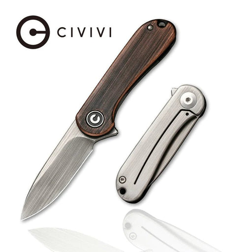 CIVIVI Mini Elementum Flipper Knife 1.83" Copper C18062Q-2 - NORTH RIVER OUTDOORS