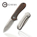 CIVIVI Mini Elementum Flipper Knife 1.83" Copper C18062Q-2 from NORTH RIVER OUTDOORS