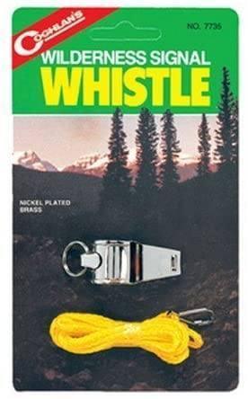 Coghlans 7735 Wilderness Signal Whistle from NORTH RIVER OUTDOORS