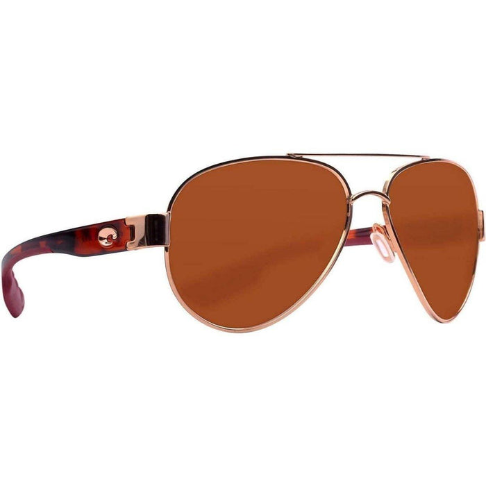 Costa South Point Shiny Blush Gold w/ Copper Sunglasses 580G - NORTH RIVER OUTDOORS