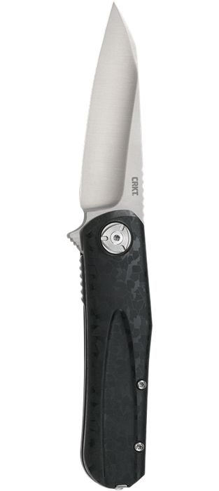 CRKT 6535 Liong Mah Mah-Hawk Assisted Flipper Knife 3.19" D2 Satin Modified Sheepsfoot, from NORTH RIVER OUTDOORS