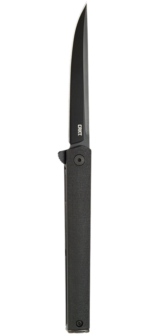 CRKT 7097K CEO Flipper Knife 3.35" Black Blade, Handles - NORTH RIVER OUTDOORS