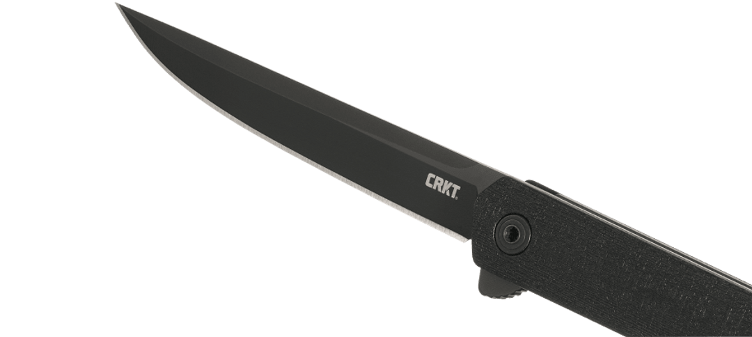 CRKT 7097K CEO Flipper Knife 3.35" Black Blade,  Handles from NORTH RIVER OUTDOORS