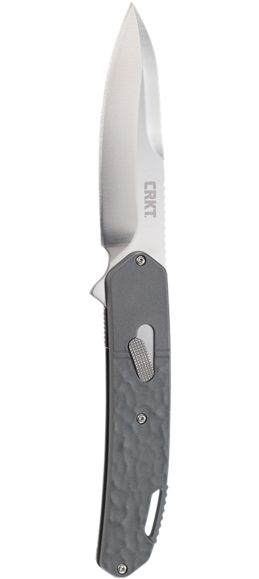CRKT Bona Fide Linerlock Silver D2 Field Strip Folding Knife from NORTH RIVER OUTDOORS