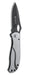CRKT Pazoda 2 Folding Knife 2.125" Plain Blade, Stainless Steel Handles from NORTH RIVER OUTDOORS