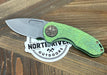 Curtiss F3 Compact Slicer Flipper FJ-Mill Handles SW MagnaCut Blasted Ti HW (USA) from NORTH RIVER OUTDOORS