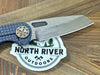 Curtiss F3 Large Wharny Flipper MagnaCut Stonewash Frag-Mill Titanium Bronze (USA) from NORTH RIVER OUTDOORS