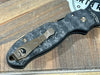 Custom Spyderco Para 3 Knife 3" S45VN Black Blade All Ti Rainbow Drop Carbon Fiber "Black Beauty" - NORTH RIVER OUTDOORS