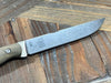 Custom White River Exodus 3 Fixed Blade Knife 3.88" S35VN O.D. / Tan G10 Swirl Handles (USA) from NORTH RIVER OUTDOORS