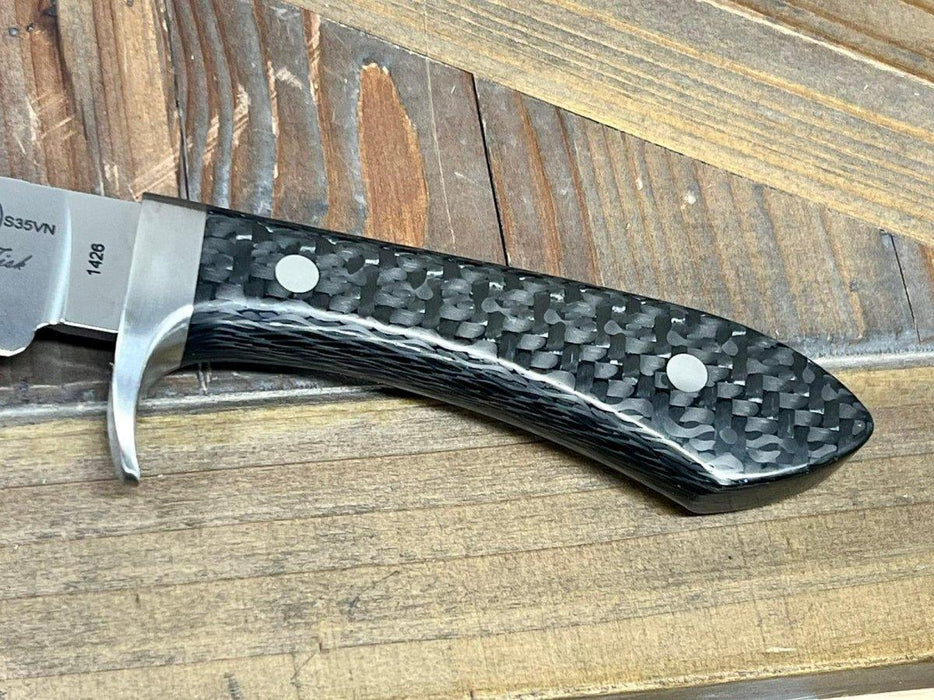 Custom White River Sendero Classic Carbon Fiber Handle S35VN (USA) from NORTH RIVER OUTDOORS