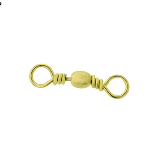 Eagle Claw Barrel Swivel-7 Brass 7pcs (01011-007) from NORTH RIVER OUTDOORS