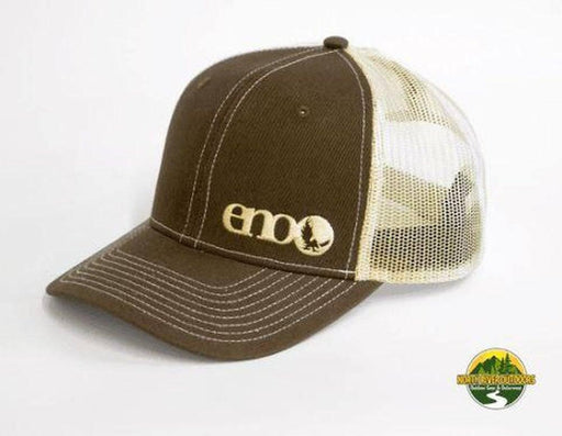 ENO Trucker Hat Brown w/ Khaki Mesh from NORTH RIVER OUTDOORS