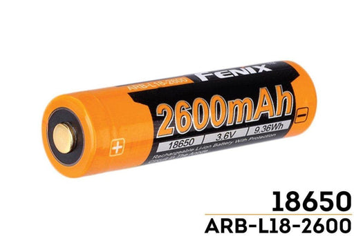 Fenix ARBL18 High-Capacity 18650 Battery (2600mAh) from NORTH RIVER OUTDOORS
