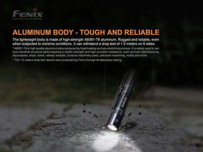 Fenix E12 V2.0 AA EDC Flashlight - NORTH RIVER OUTDOORS