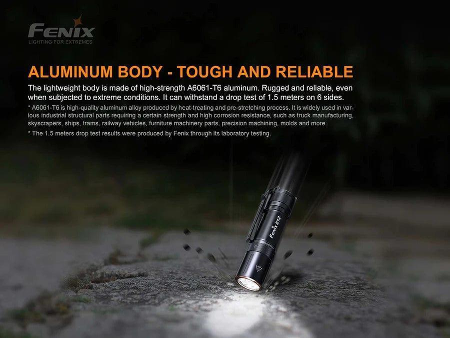 Fenix E12 V2.0 AA EDC Flashlight - NORTH RIVER OUTDOORS