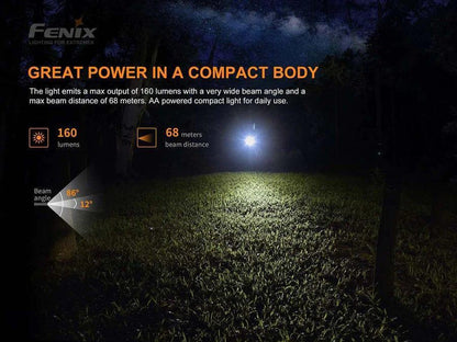 Fenix E12 V2.0 AA EDC Flashlight - NORTH RIVER OUTDOORS