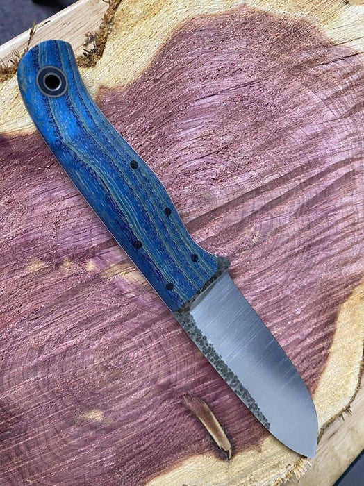Fiddleback Forge Bushcrafter Sr. Knife w/ Curly Ash Handles - NORTH RIVER OUTDOORS