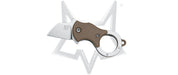 Fox 536 Mini-TA Folding Karambit Knife 1" Bead Blast Blade, from NORTH RIVER OUTDOORS