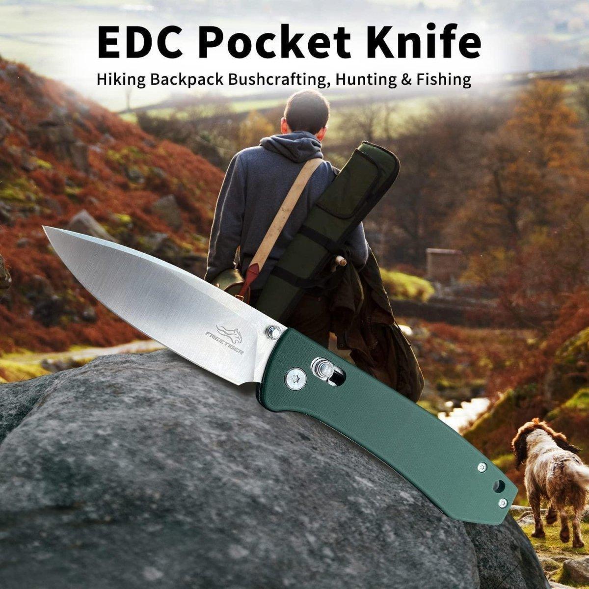 FreeTiger FT2103 Axis Lock Folding Knife D2 3.35" - NORTH RIVER OUTDOORS