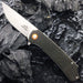 FreeTiger FT956 Flipper Folding Pocket Knife 3.346” D2 Blade Flax Fiber Handle - NORTH RIVER OUTDOORS