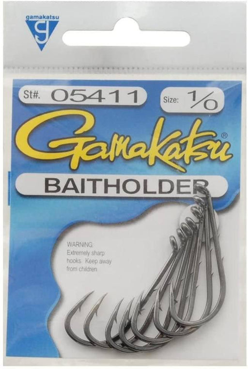 Gamakatsu 05411 Baitholder Hooks from NORTH RIVER OUTDOORS
