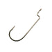 Gamakatsu Offset Shank Round Bend Hook 3/0 5pk 54413 from NORTH RIVER OUTDOORS