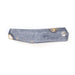 GiantMouse ACE Clyde	Denim Micarta Brass Backspacer Folding Knife from NORTH RIVER OUTDOORS