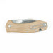 GiantMouse ACE Grand Natural Canvas Folding Knife from NORTH RIVER OUTDOORS